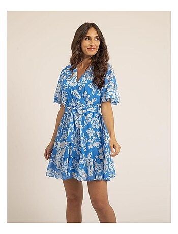 Robe courte motifs IGLESS