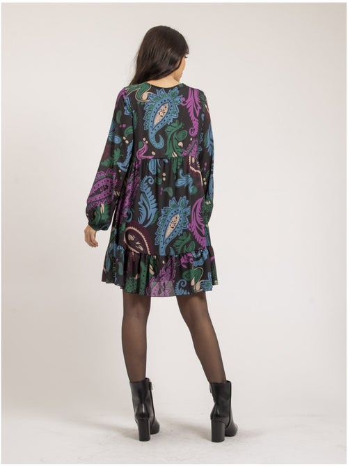 Robe courte motifs ILLONA - Kiabi