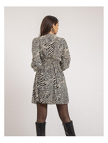 Robe courte motifs IMANOL