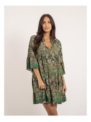Robe courte motifs IMOSTA