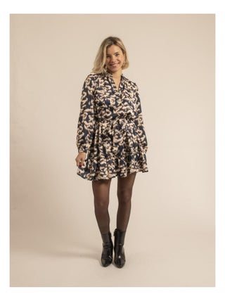 Robe courte motifs IOLANA