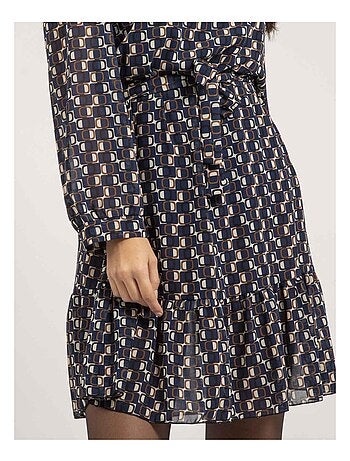 Robe courte motifs IPERTIA