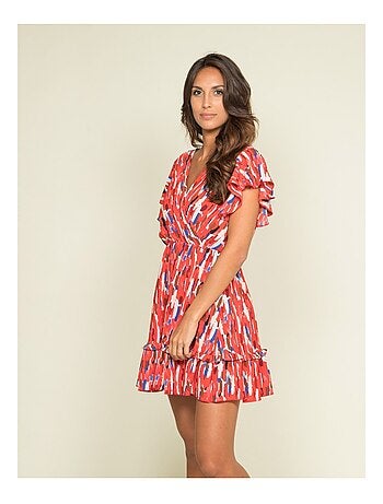 Robe courte motifs ired