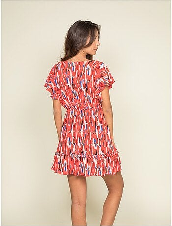 Robe courte motifs ired