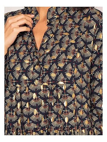 Robe courte motifs isther