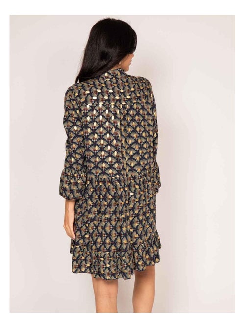 Robe courte motifs isther - Kiabi