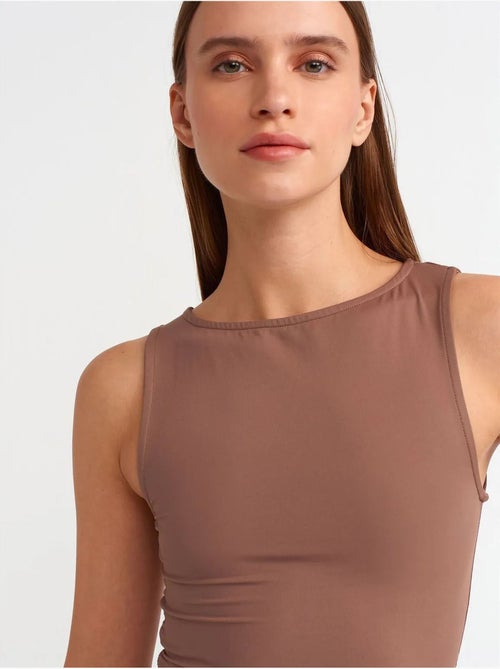 Robe Courte Moulante Avec Drapé - Kiabi