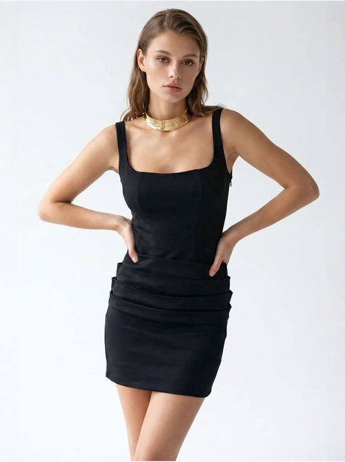 Robe courte moulante femme mixray - Kiabi Robe courte moulante femme mixray - Kiabi