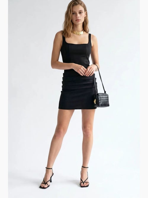 Robe courte moulante femme mixray - Kiabi Robe courte moulante femme mixray - Kiabi