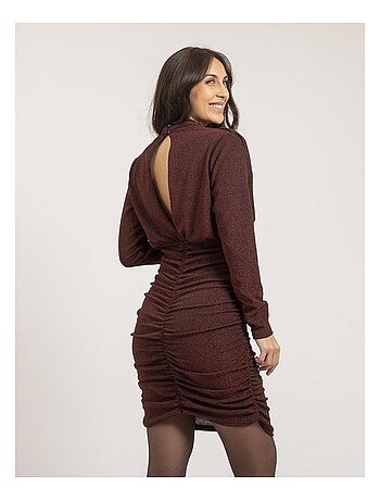 Robe courte paillettes IVOLIE