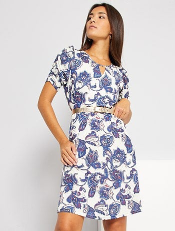 Robe courte patineuse