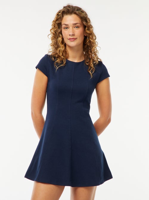 Robe courte patineuse - Kiabi