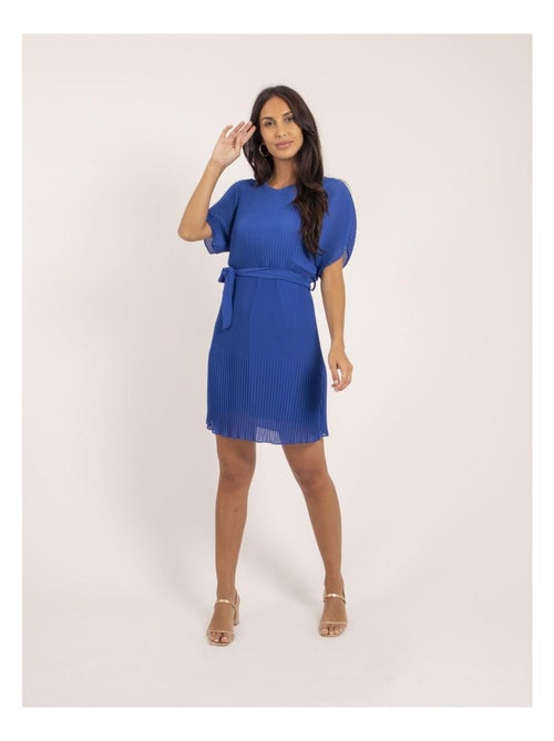 Robe courte plissée IWILD - Kiabi