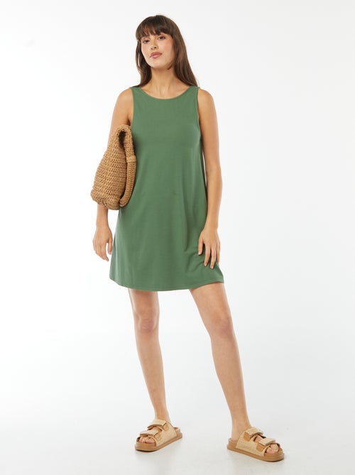 Robe courte sans manches réversible - Kiabi