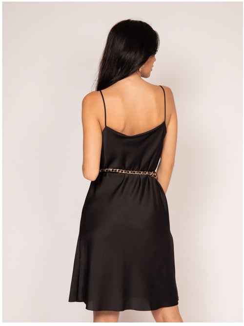 Robe courte satin IDALIA - Kiabi