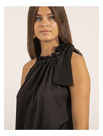 Robe courte satin IMUNE