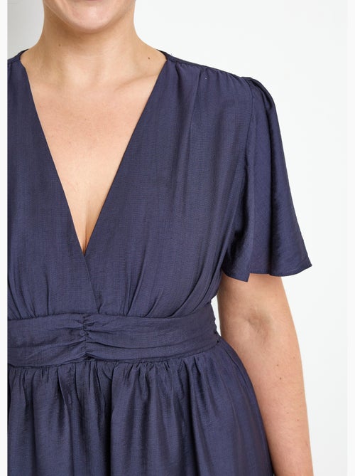 Robe courte taille empire, manches kimono - AFIBEL - Kiabi Robe courte taille empire, manches kimono - AFIBEL - Kiabi