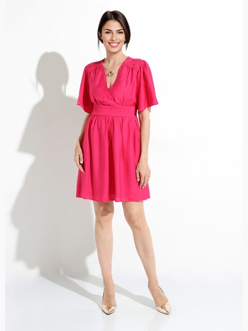 Robe courte taille et épaules plissées - AFIBEL - Kiabi Robe courte taille et épaules plissées - AFIBEL - Kiabi