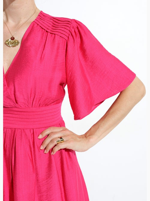 Robe courte taille et épaules plissées - AFIBEL - Kiabi Robe courte taille et épaules plissées - AFIBEL - Kiabi