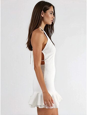 Robe courte trapèze dos nu hiccup