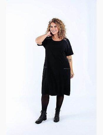 Robe courte unie PAPRIKA