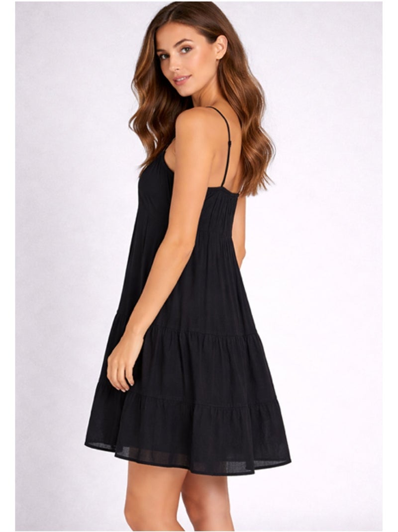 Robe courte Vero Moda Noir Noir - Kiabi