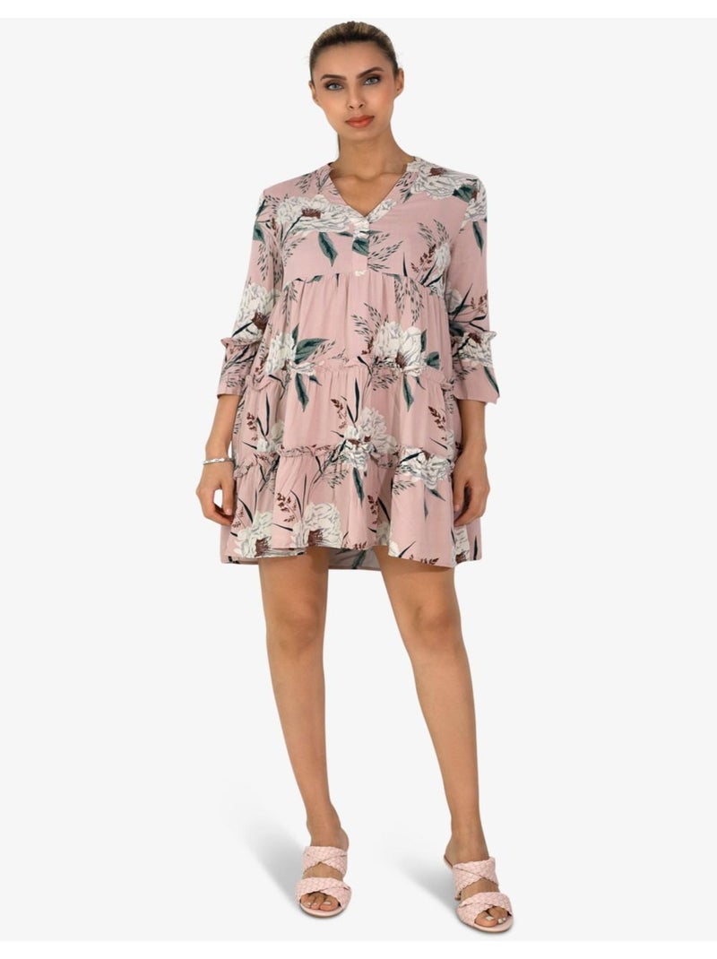 Robe courte Vero Moda Rose - Kiabi