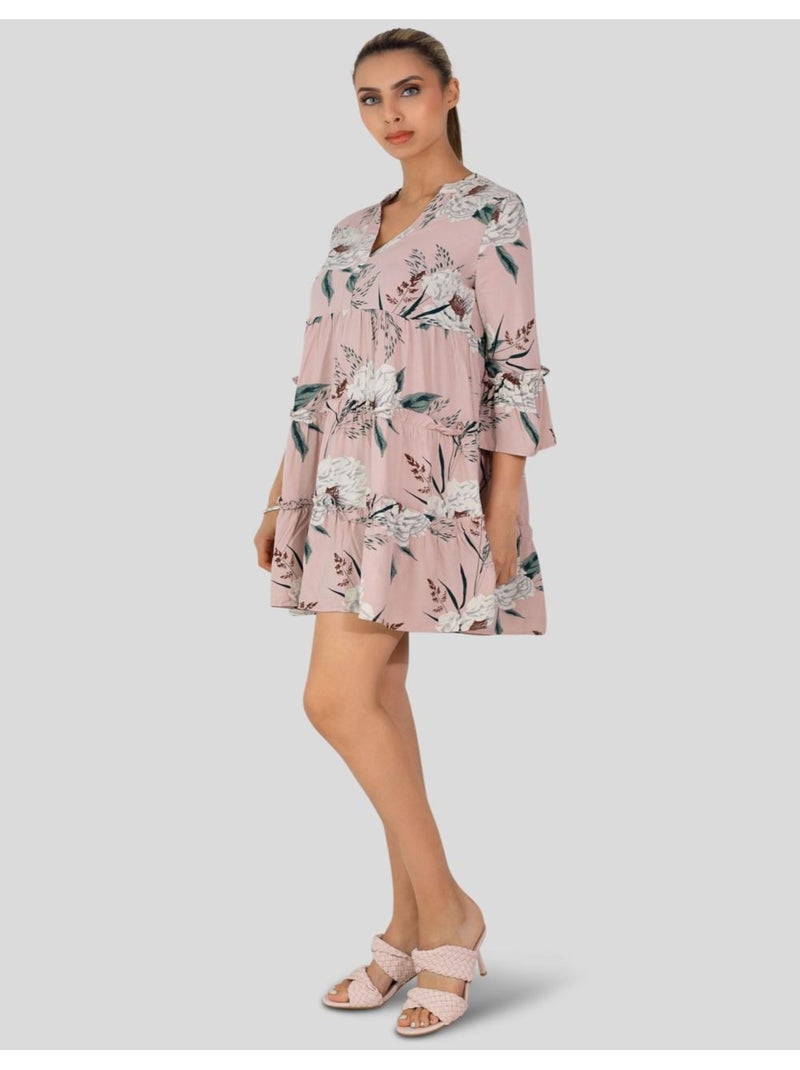Robe courte Vero Moda Rose - Kiabi