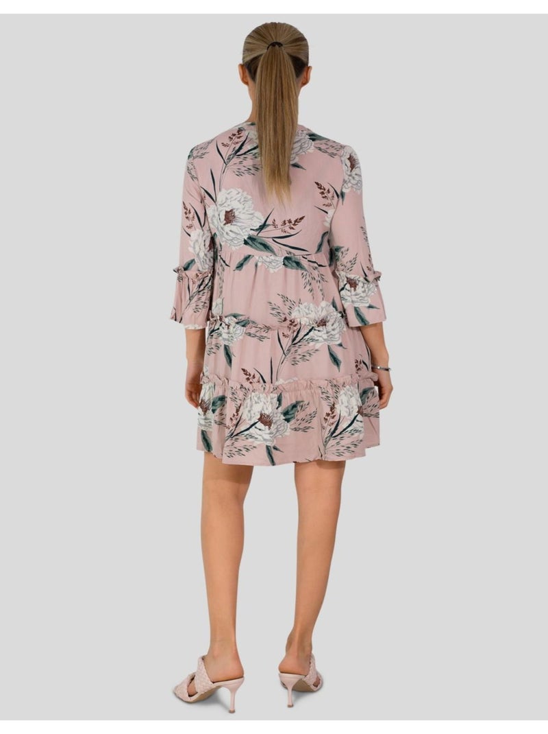 Robe courte Vero Moda Rose Femme Kiabi