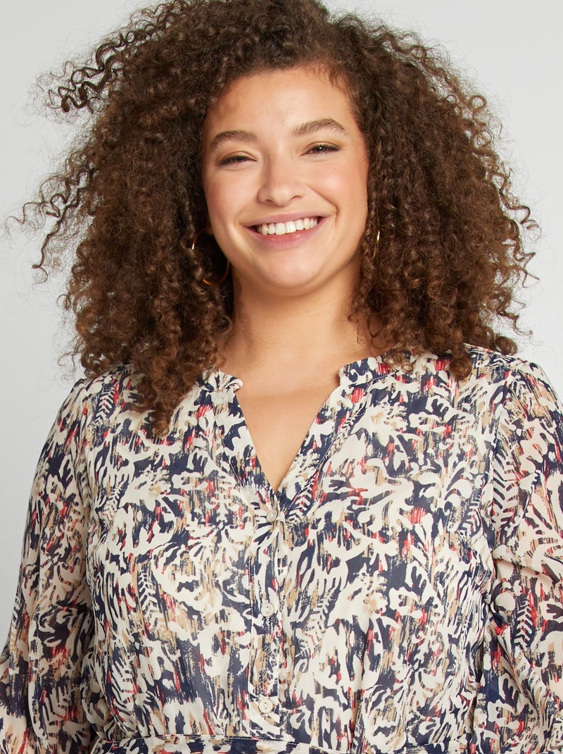 Robe courte 'Veromoda curve' Beige - Kiabi