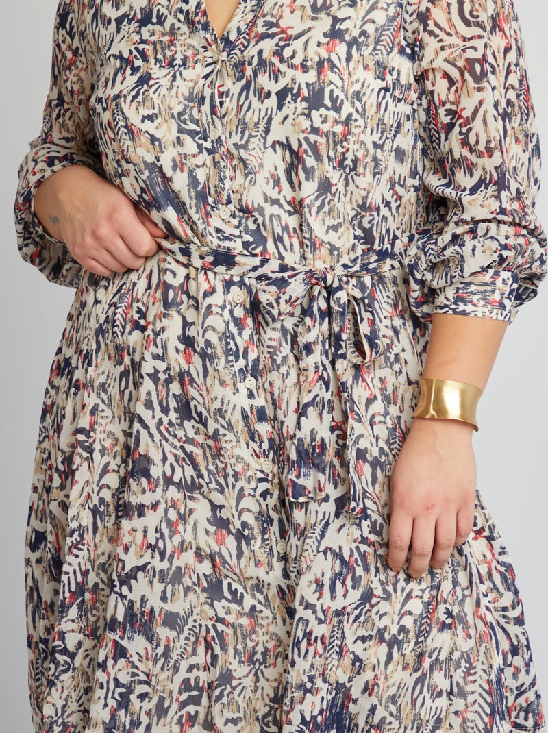 Robe courte 'Veromoda curve' Beige - Kiabi