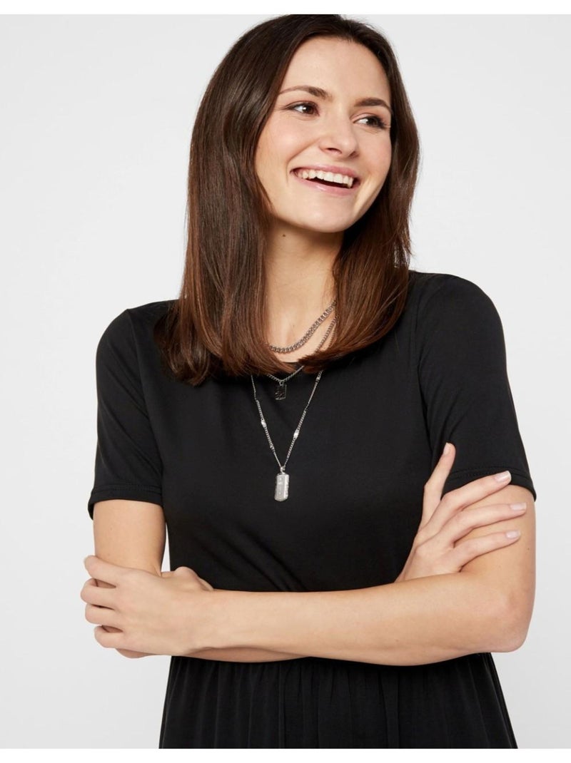 Robe courtes Pieces Noir Noir - Kiabi