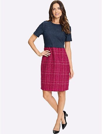 Robe Crayon Qualité Bouclé Douce - Taille Standard - Helline
