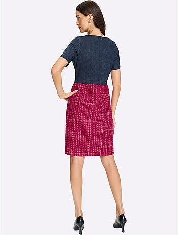 Robe Crayon Qualité Bouclé Douce - Taille Standard - Helline