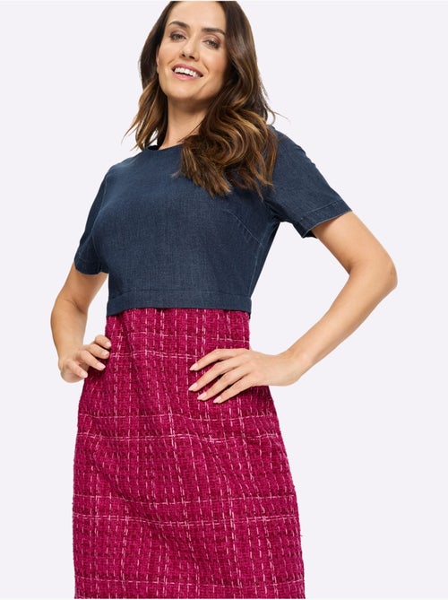 Robe Crayon Qualité Bouclé Douce - Taille Standard - helline - Kiabi