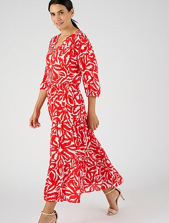 Robe crépon pure viscose - Damart