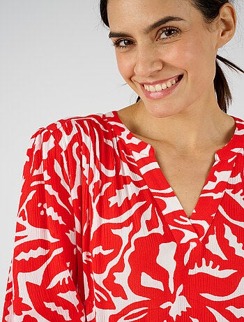 Robe crépon pure viscose - Damart