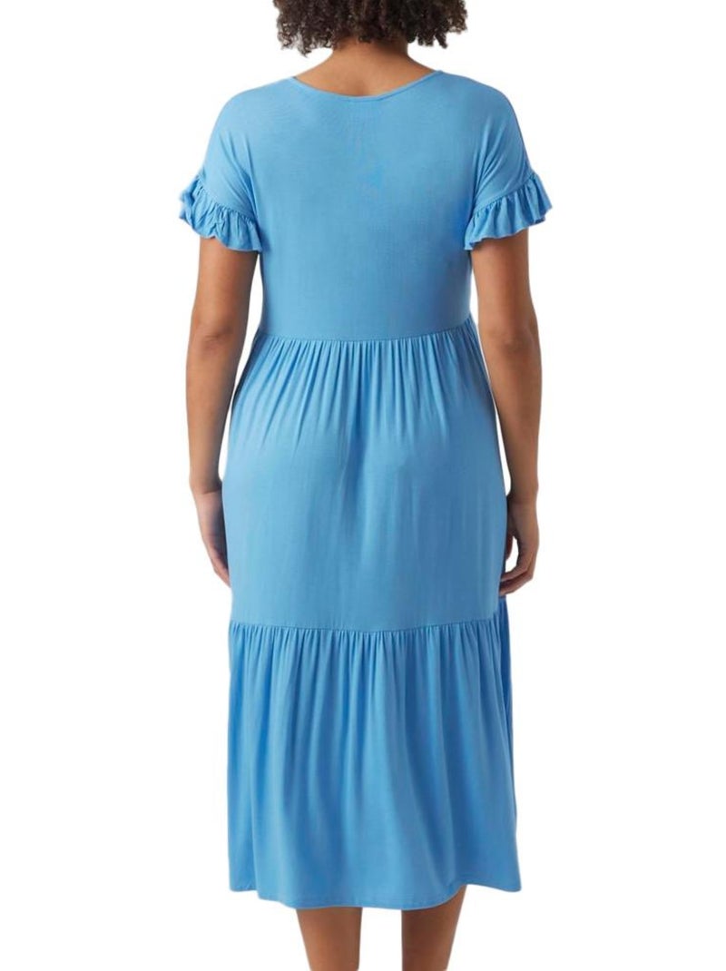 Robe D'allaitement Femme Mamalicious Bleu - Kiabi