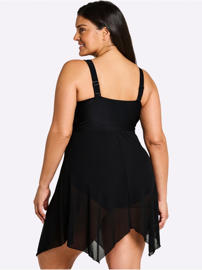 Robe De Bain - Sheego - Bonnet C Noir Noir - Kiabi