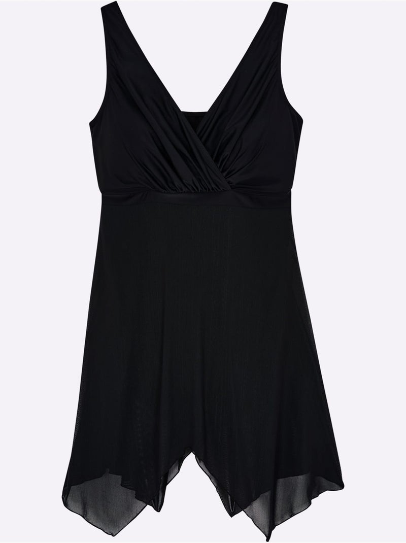 Robe De Bain - Sheego - Bonnet D Noir - Kiabi