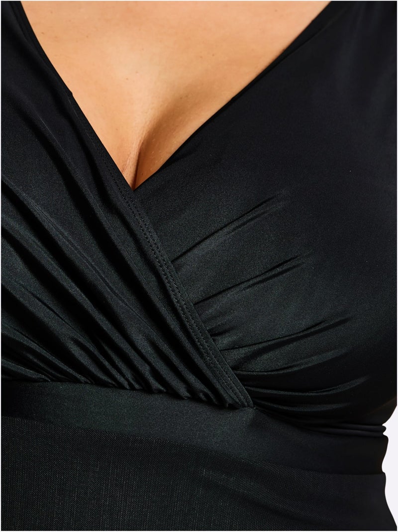 Robe De Bain - Sheego - Bonnet D Noir - Kiabi