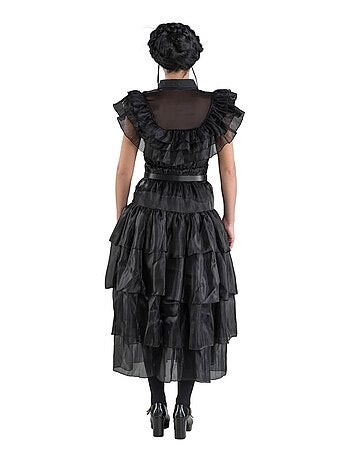 Robe de bal noire Mercredi Addams 164 cm