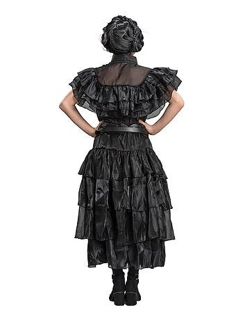 Robe de bal noire Mercredi Addams