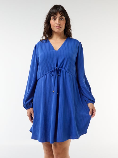 Robe de cérémonie à manches longues - Kiabi