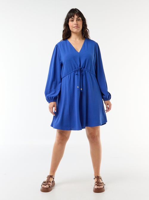 Robe de cérémonie à manches longues - Kiabi