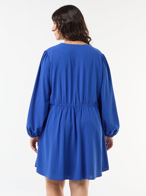 Robe de cérémonie à manches longues - Kiabi