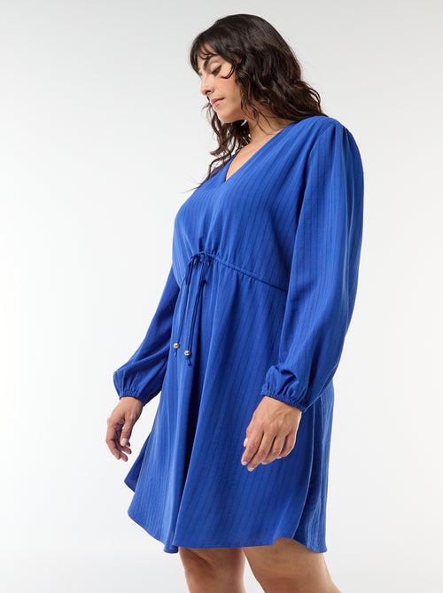 Robe de cérémonie à manches longues - Kiabi