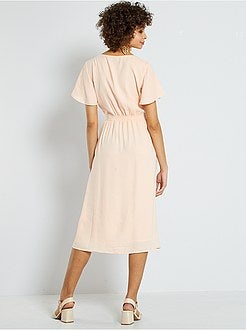 Robe de cérémonie boutonnée - Kiabi