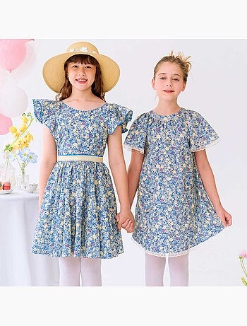 Robe de Cérémonie Liberty à Manches Papillon BUTTERFLY - La Faute à Voltaire