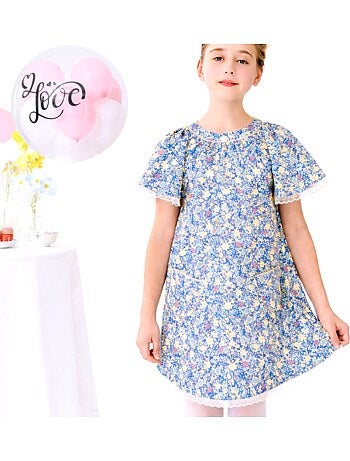 Robe de Cérémonie Liberty à Manches Papillon BUTTERFLY - La Faute à Voltaire